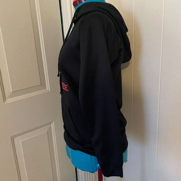 Realtree Pink Multicolor Camo Hoodie Women Size M - Picture 4 of 8